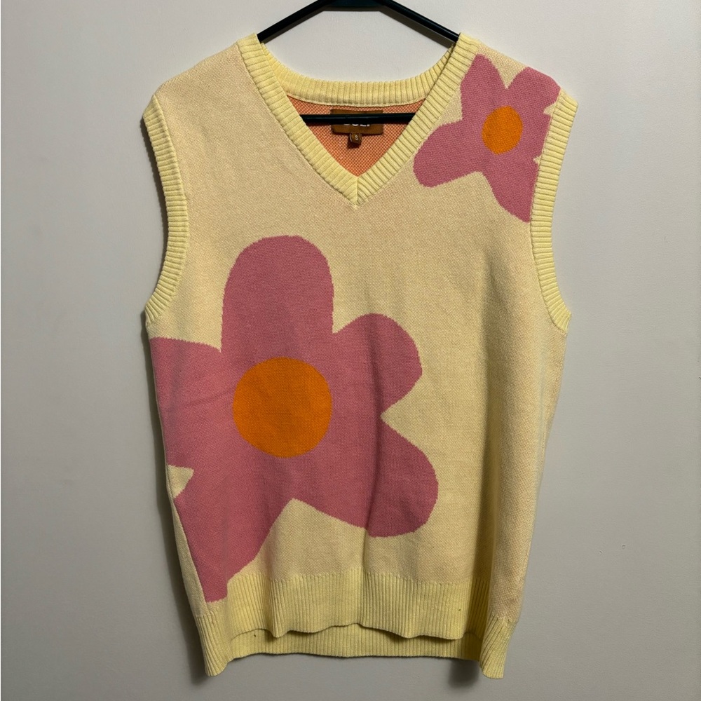 Golf Wang Flower Knit Sweater Vest